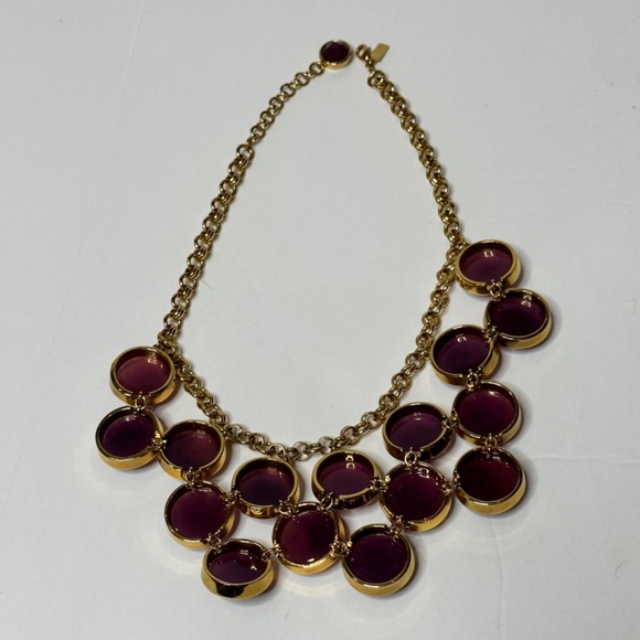 Kate Spade Purple Statement Necklace - Picture 4 of 4